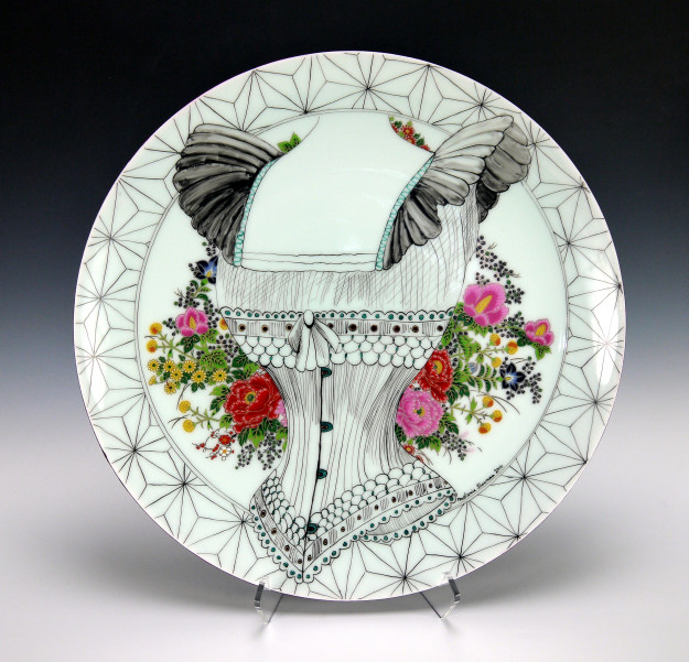 SHERMAN_Korsett Sexy Pots February 5 through February 28, 2016 Bonovitz Space What is a sexy pot? Voluptuous vessels, subtly suggestive curves, and sumptuous glazes make a viewer want to reach out and touch a beautiful work of ceramic art. This exhibition will explore a range of vessels that evoke feelings of desire during the season of love and Valentine’s Day. The exhibition will feature the work of Martha Grover, Jennifer Martin, Kristin Muller, and Melanie Sherman. - See more at: http://www.theclaystudio.org/exhibition/sexy-pots-2015-2015#sthash.3cNlT7ok.dpuf