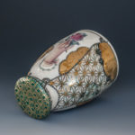 Melanie_Sherman_Cup_Yunomi_Ceramics_Porcelain_China_Painting_Gold_Platinum_Luster_Flocking_handmade_handpainted