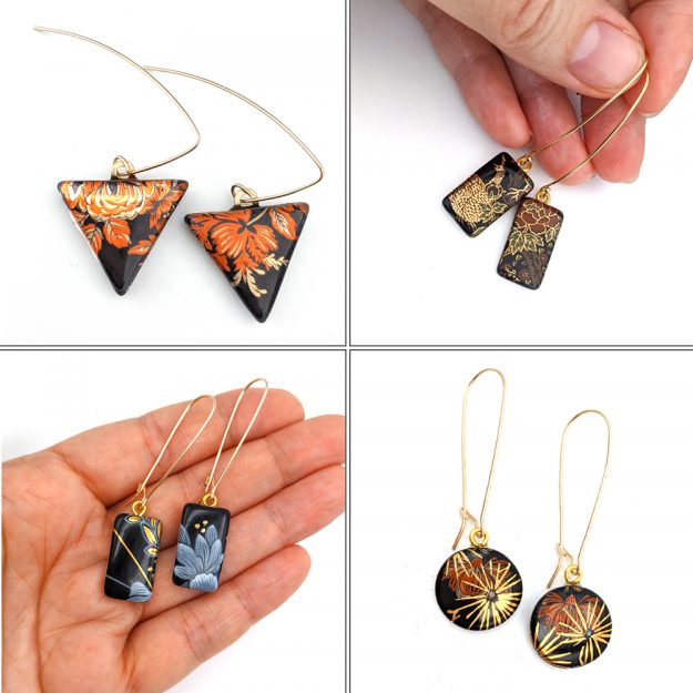 NEW-Black-Porcelain-Dangles-Melanie-Sherman-Ceramics-Jewelry-Cerbera-Gallery