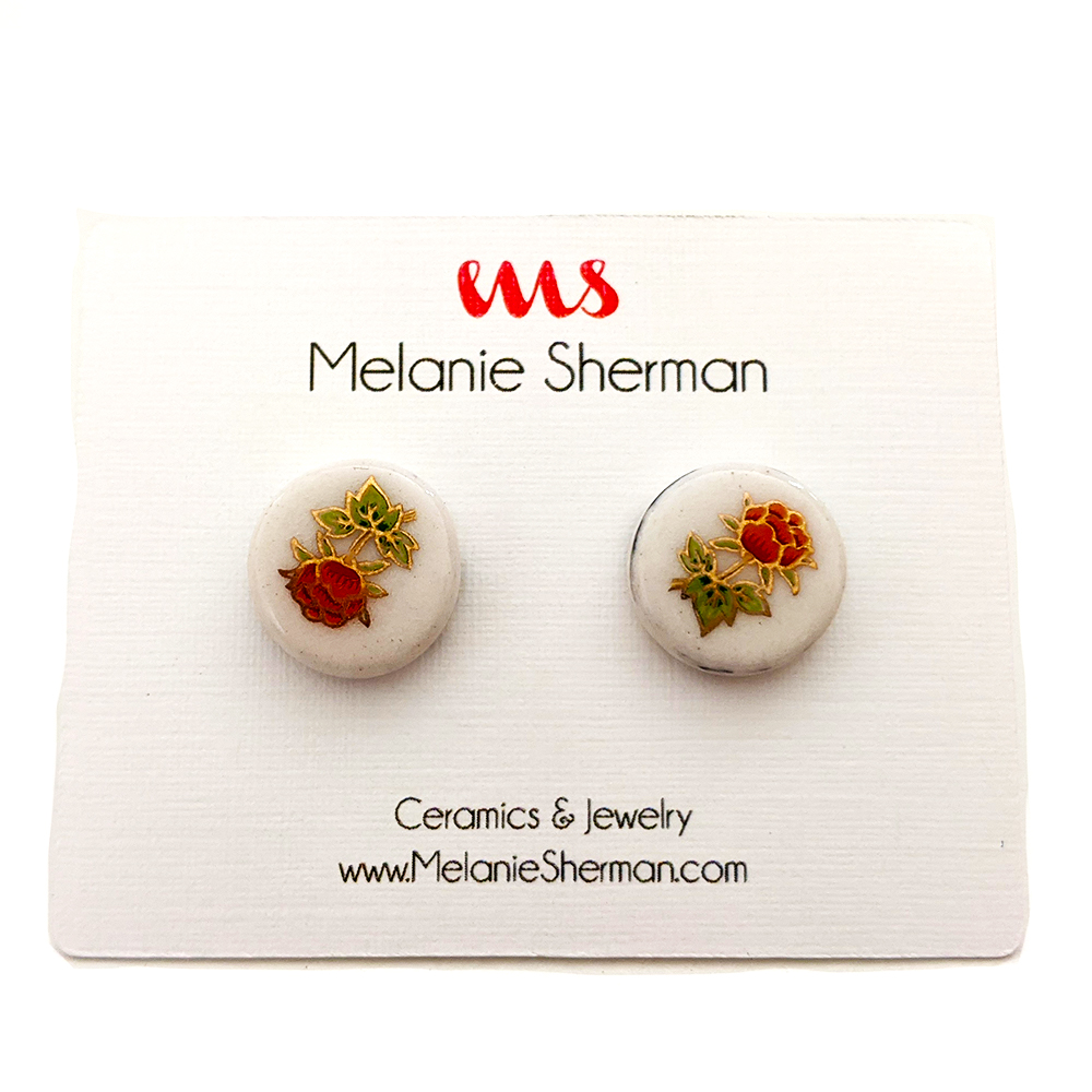 Studs-porcelain-vintage-japanese-flower-rose-Melanie-Sherman-01-01