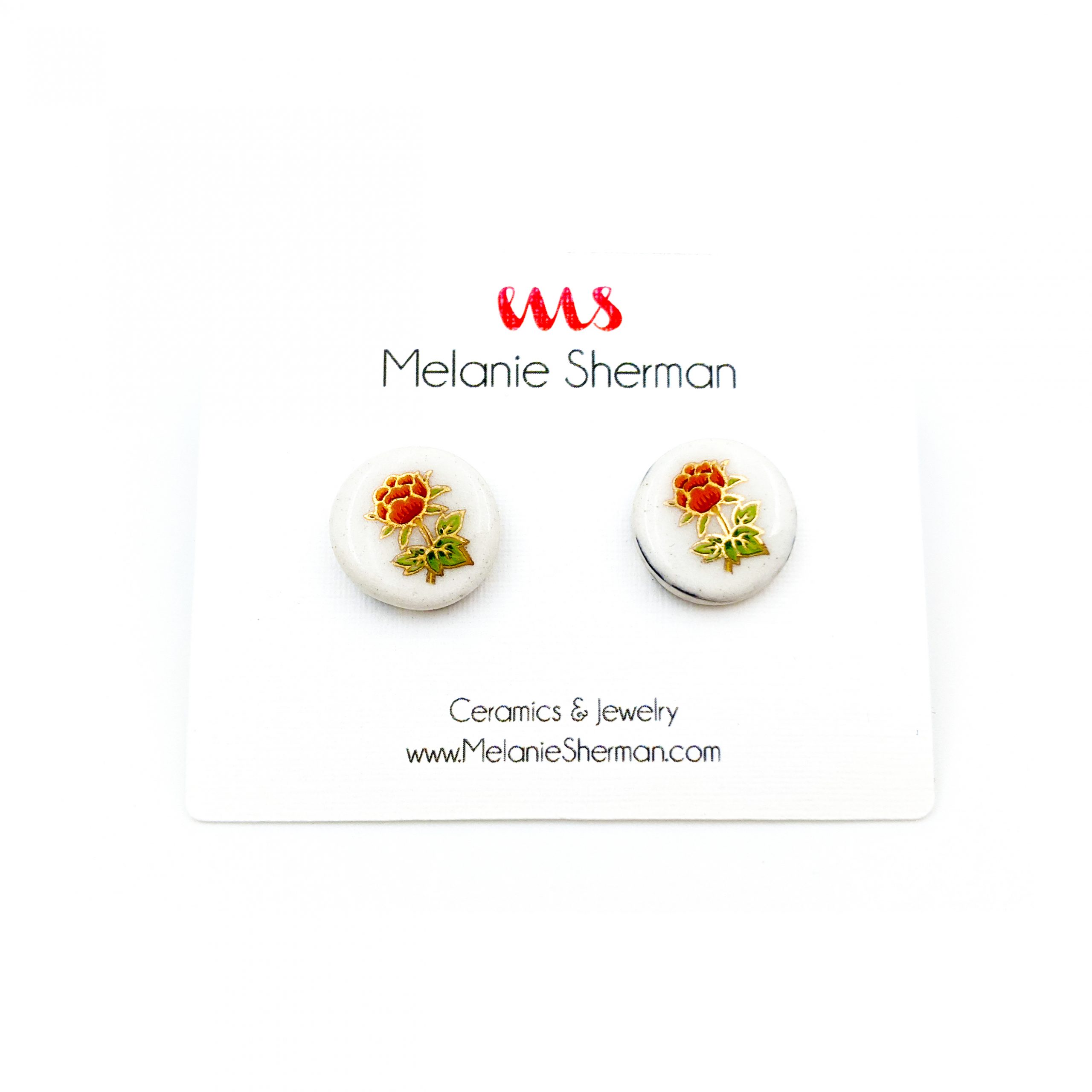 Studs-porcelain-vintage-japanese-flower-rose-Melanie-Sherman-01-02