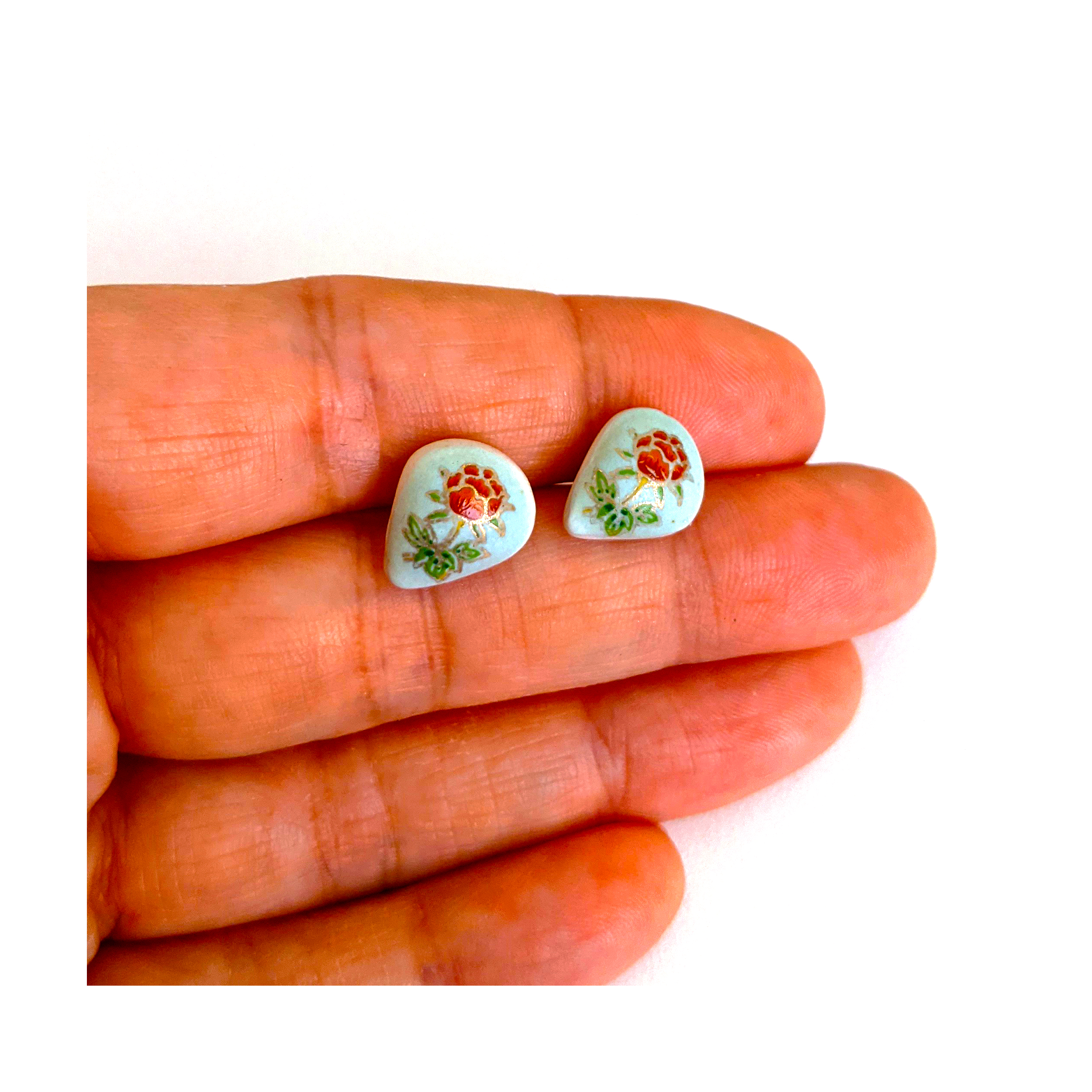Studs-porcelain-vintage-japanese-rose-blue-Melanie-Sherman-01-01